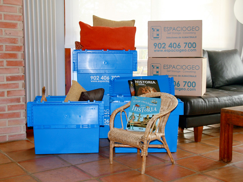 Trastero a Domicilio. Guarda tus cajas y objetos