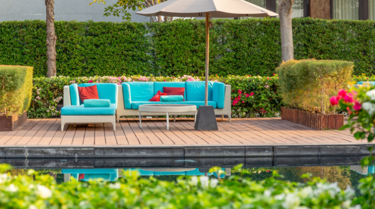 Almacenar muebles de jardín